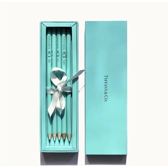 Tiffany & Co. Other - Tiffany & Co. Signature Blue 5pcs Pencil Gift Set Collection